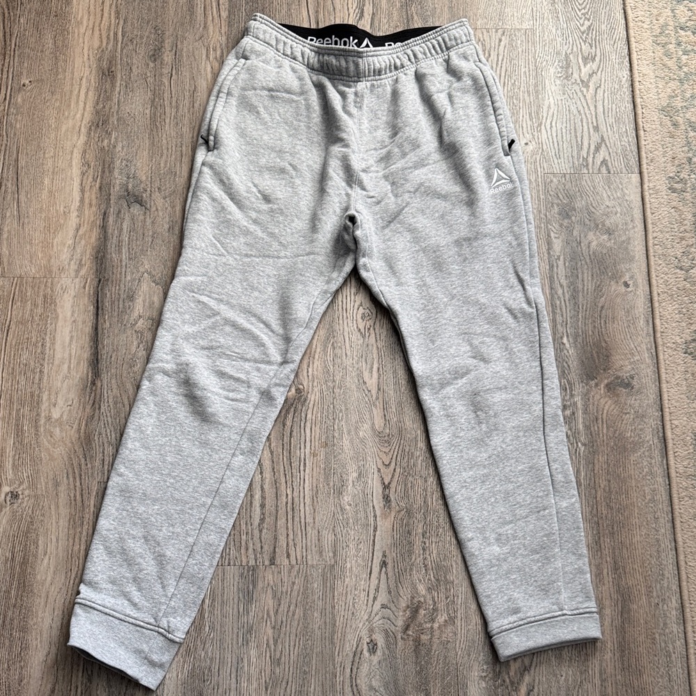 Reebok Men's Light Gray Joggers